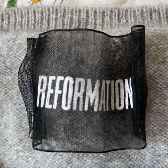REFORMATION REPURPOSED SWEATER SIZE SMALL - Picture 3 of 8